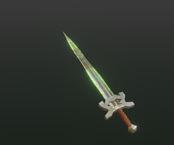 ArtStation - Poison Sword - Elemental Sword | Game Assets