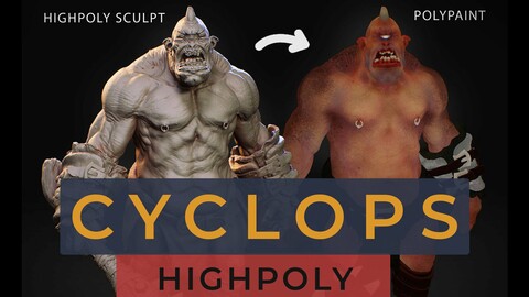 Cyclops ogre highpoly