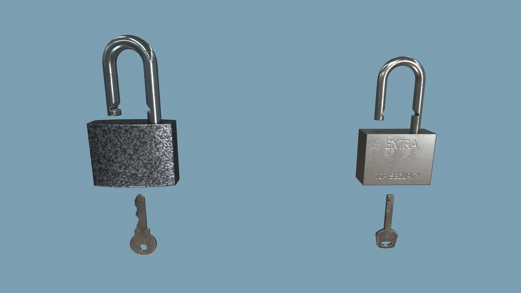 ArtStation Padlocks Pack Game Assets