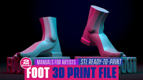 Plane foots for 3d printing. STL