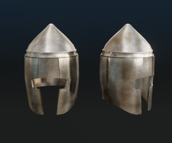 ArtStation - City Guard Helmet - Medieval Helmet | Game Assets