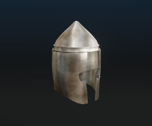 Artstation - City Guard Helmet - Medieval Helmet 