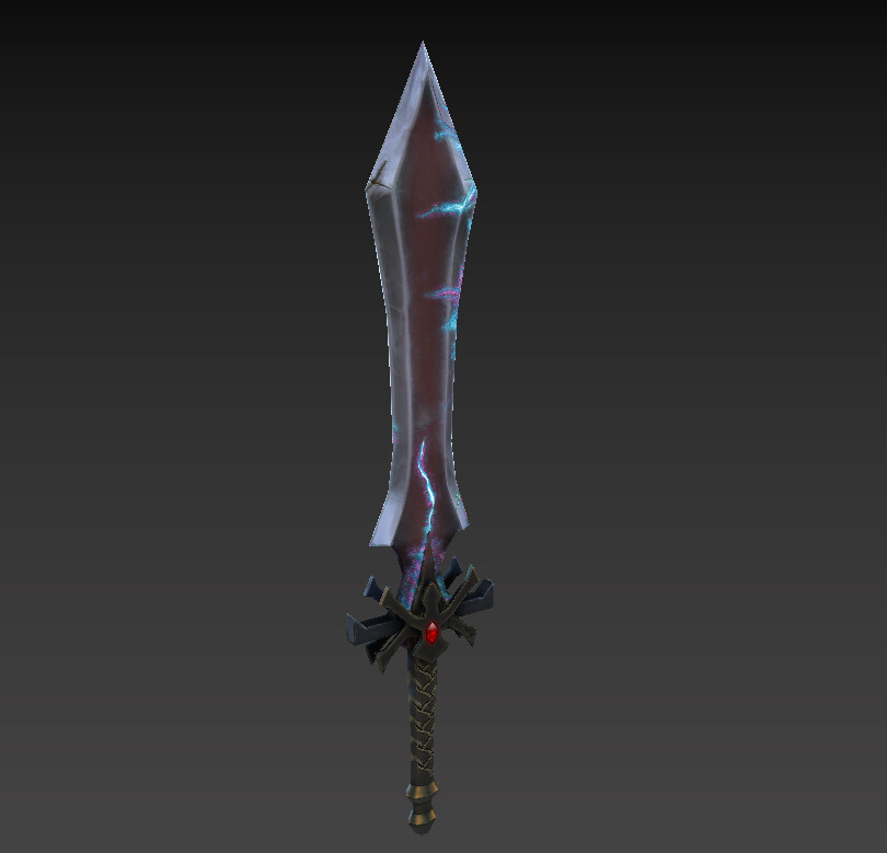 ArtStation - Sword PBR Gameready Stylized | Game Assets