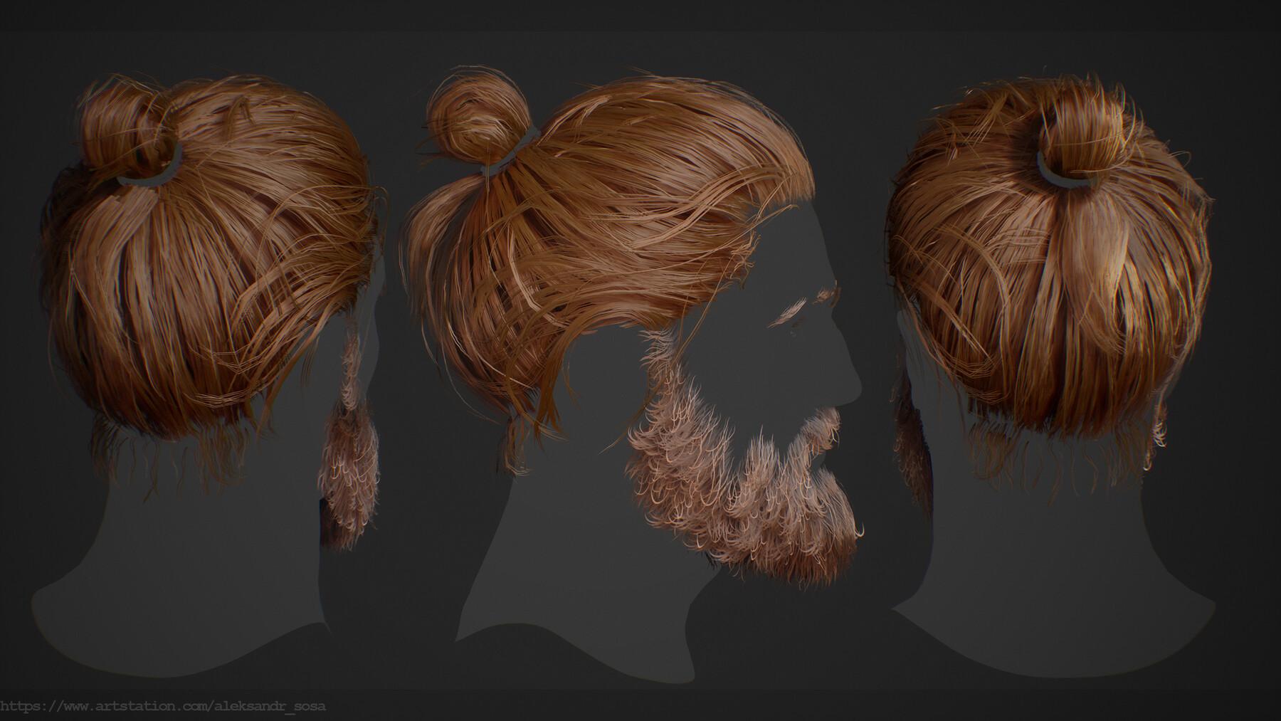 ArtStation - Hairstyle 2