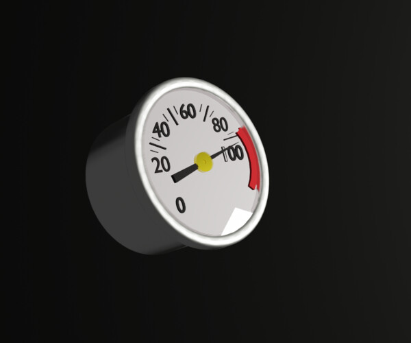 ArtStation Thermometer Game Assets