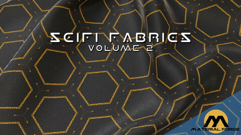 Scifi Fabrics Volume 2 4k Textures