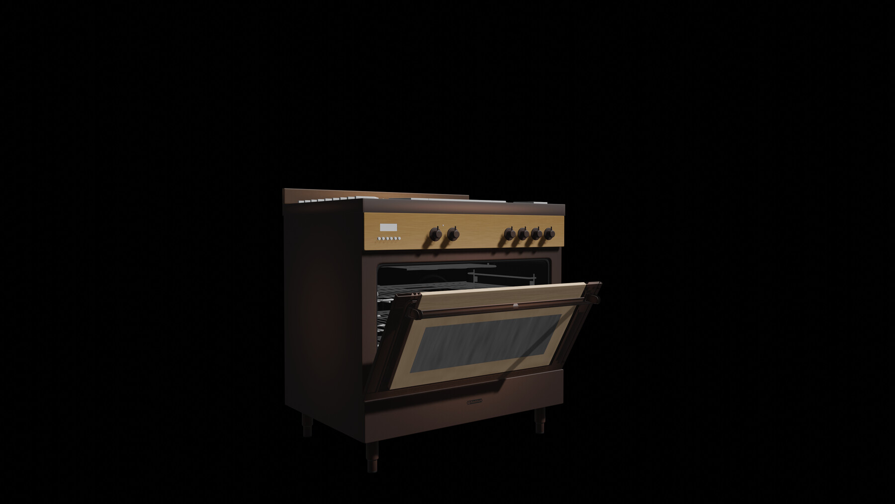 ArtStation Kitchen Stove Number 2 3D Game Assets   File 