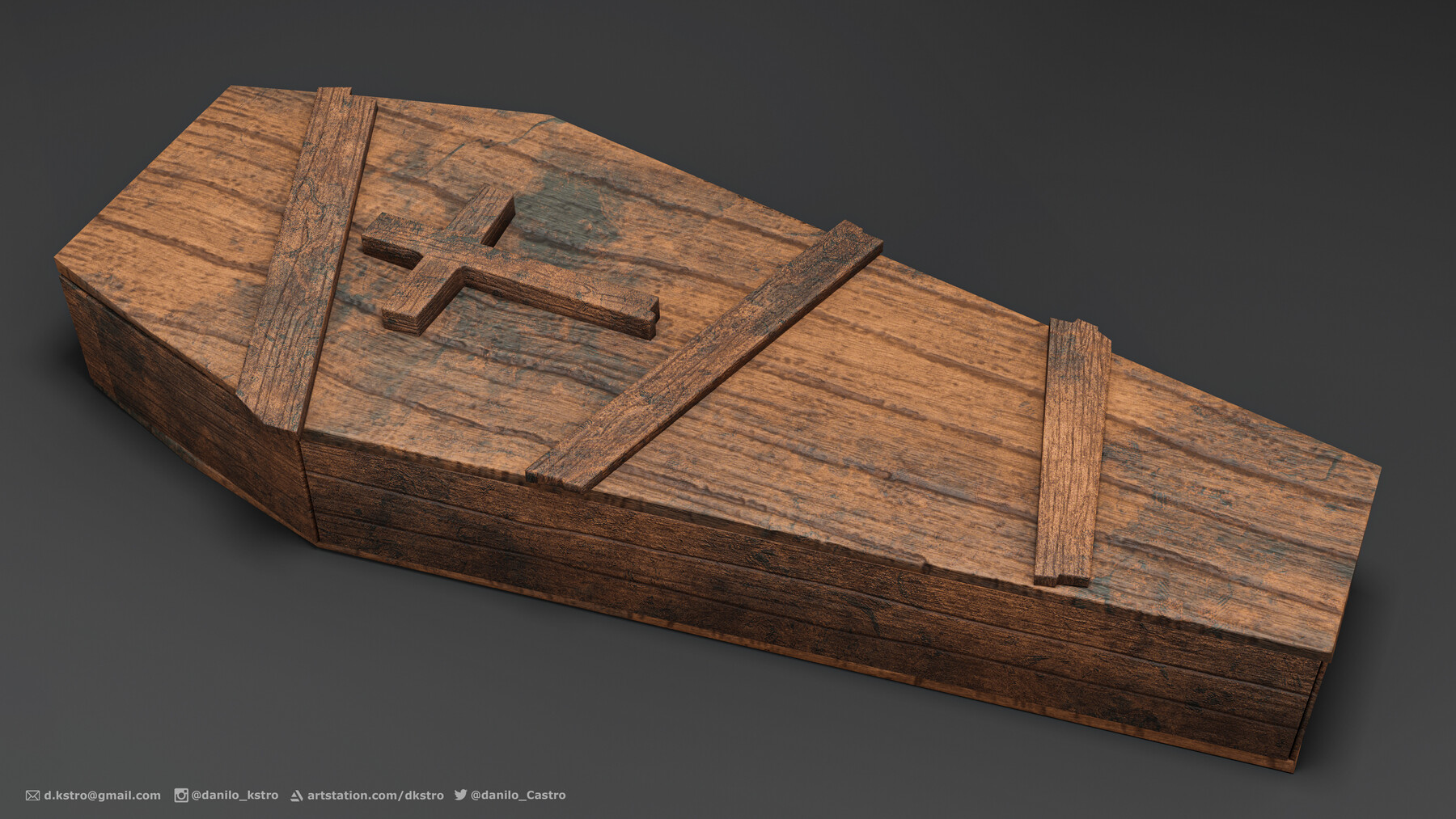 ArtStation - Coffin | 3D model | Game Assets