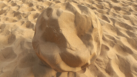 Sand (301) - Photogrammetry based Environment Material