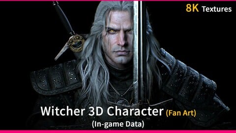 Witcher 3D Character (In-game data)