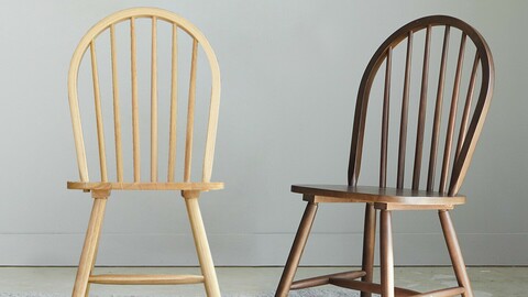 Windsor Rubber Wood Design Chair