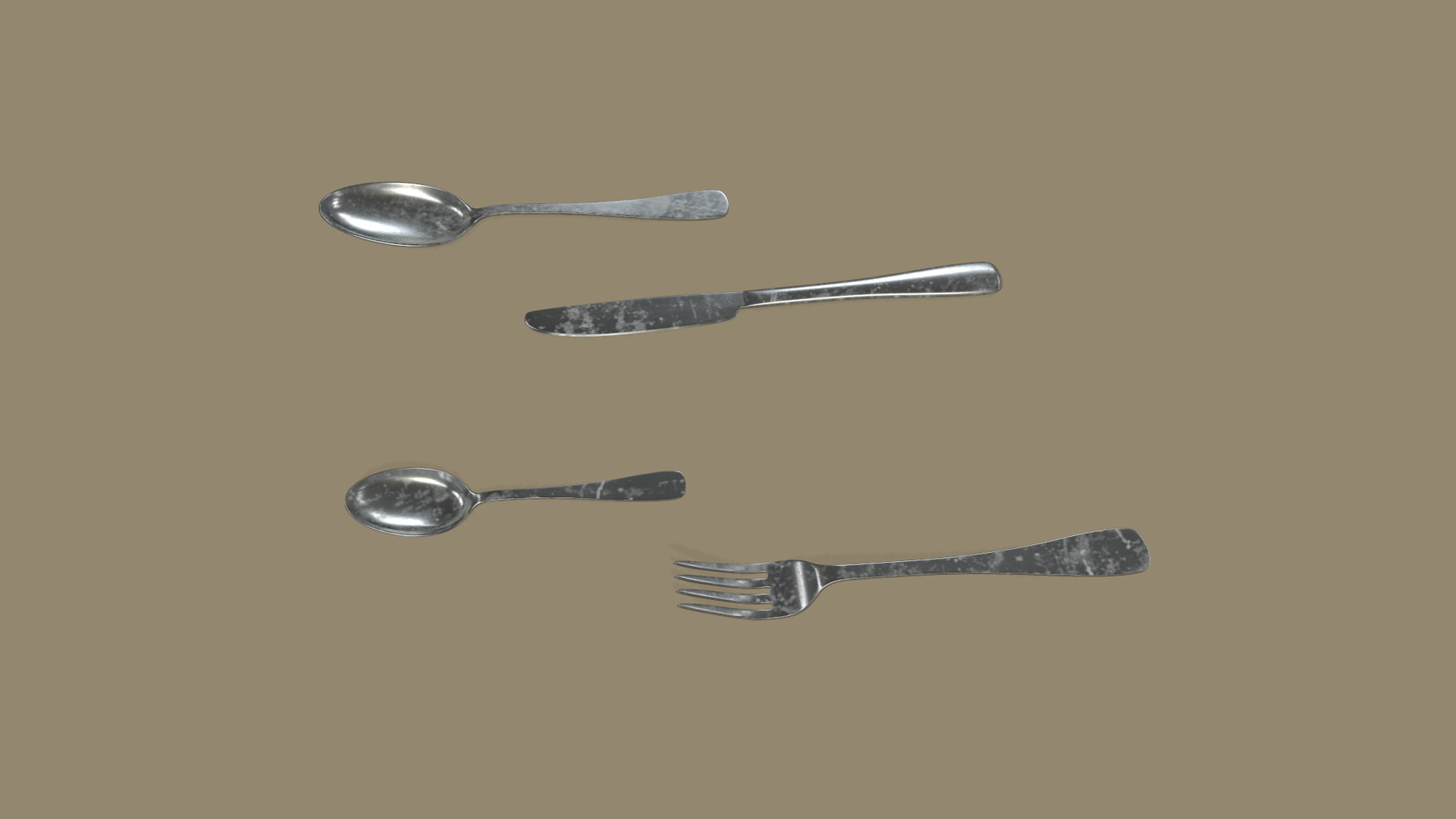 ArtStation Tableware Game Assets