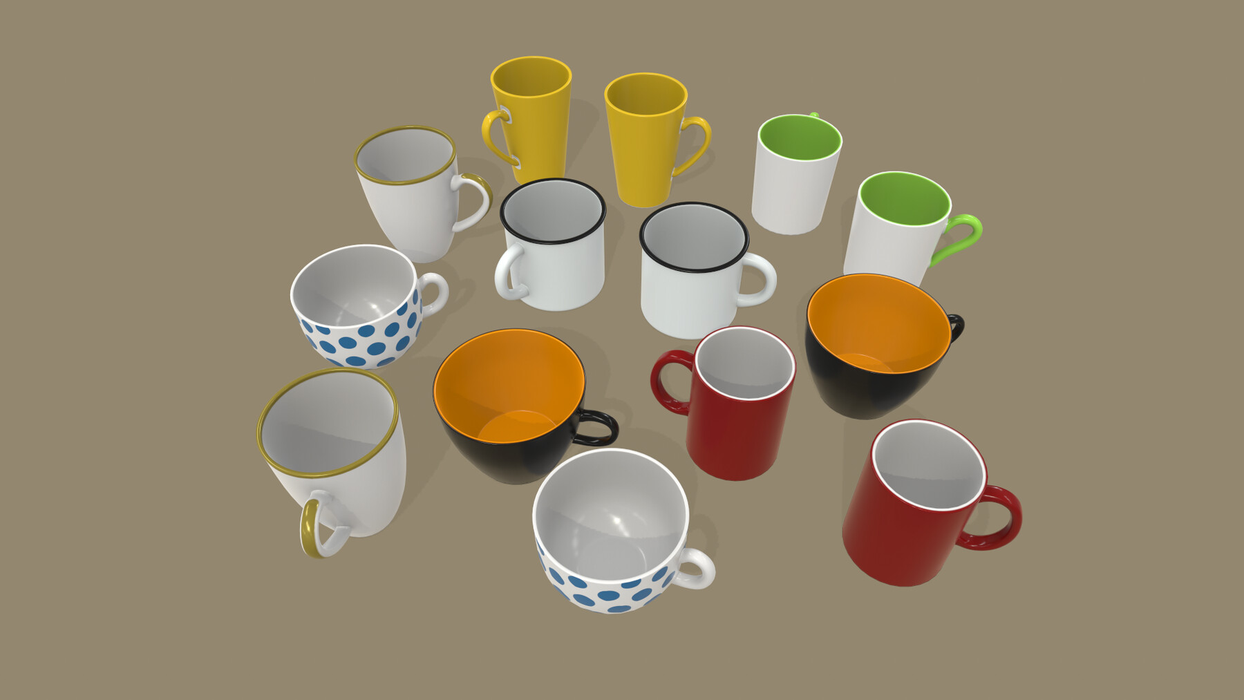 ArtStation Tableware Game Assets