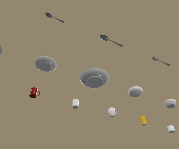ArtStation Tableware Game Assets