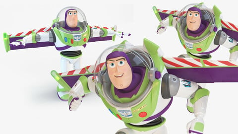 Buzz Lightyear from Toy Story RIGGED