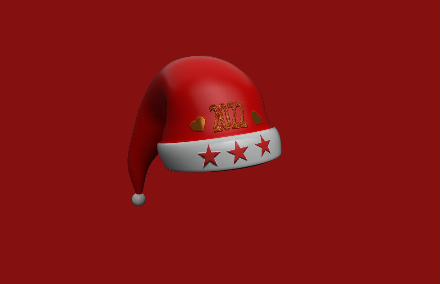 ArtStation - CHRİSTHMAS HAT | Game Assets