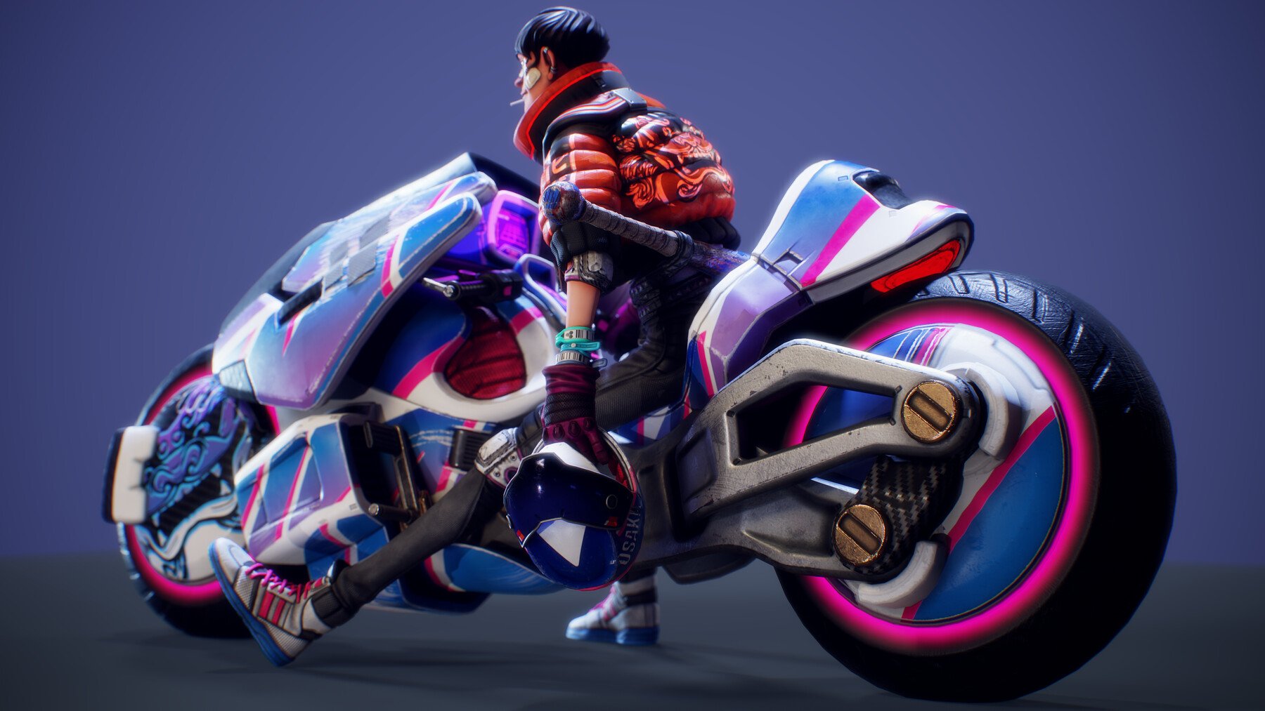 Artstation - Motorcycle Pack 01 - 02 