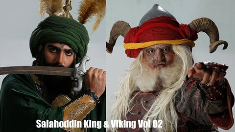 450+ Salahoddin King Arab & Viking Warrior VOL 02