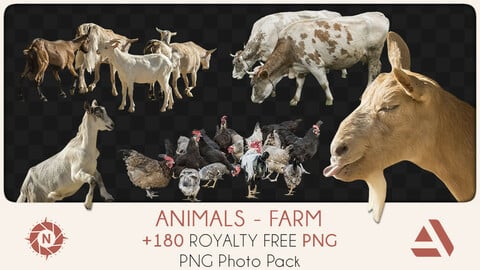 PNG Photo Pack: Animals - Farm