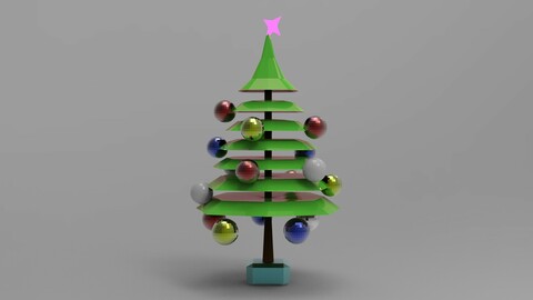 Cute Christmas tree