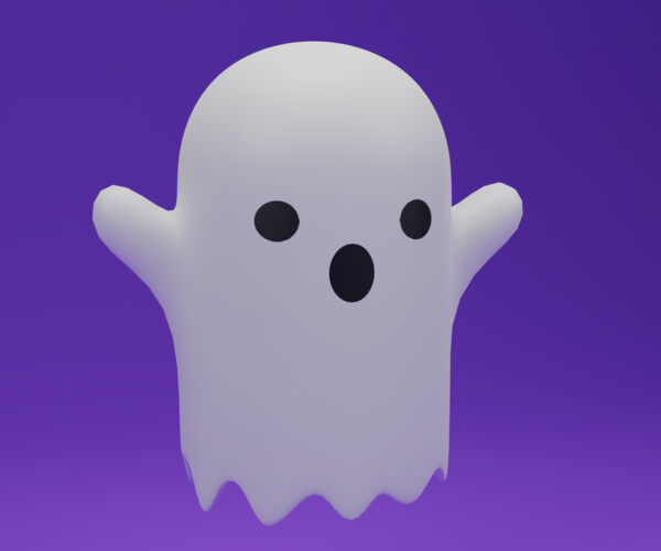 ArtStation - Cartoon Cute Ghost | Resources