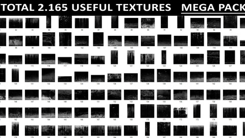 MEGA PACK 1 and 2   ---   2.165 Useful Stencil Imperfection (11 Categories)