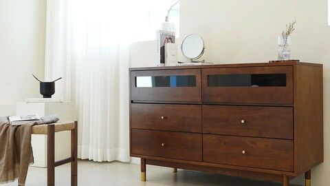 Newtro Modern Wide Dressing Table