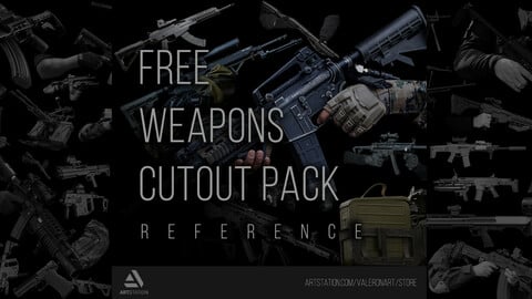 FREE WEAPONS CUTOUT PACK