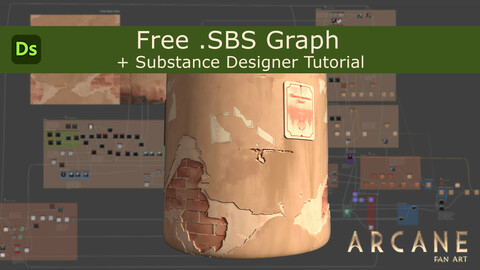 [Substance Designer] Arcane Wall Tutorial