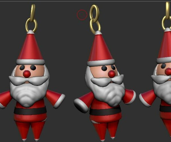 ArtStation - santa 3d model | santa claus model | Game Assets