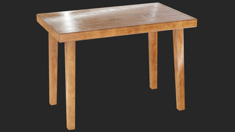 Wooden table