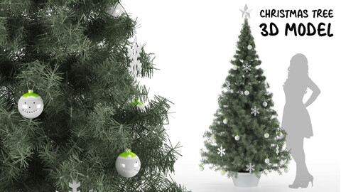 Christmas Decoration Tree 3D model