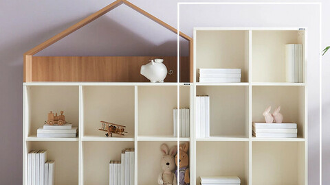 New Souffle 3X2 Children's Bookcase