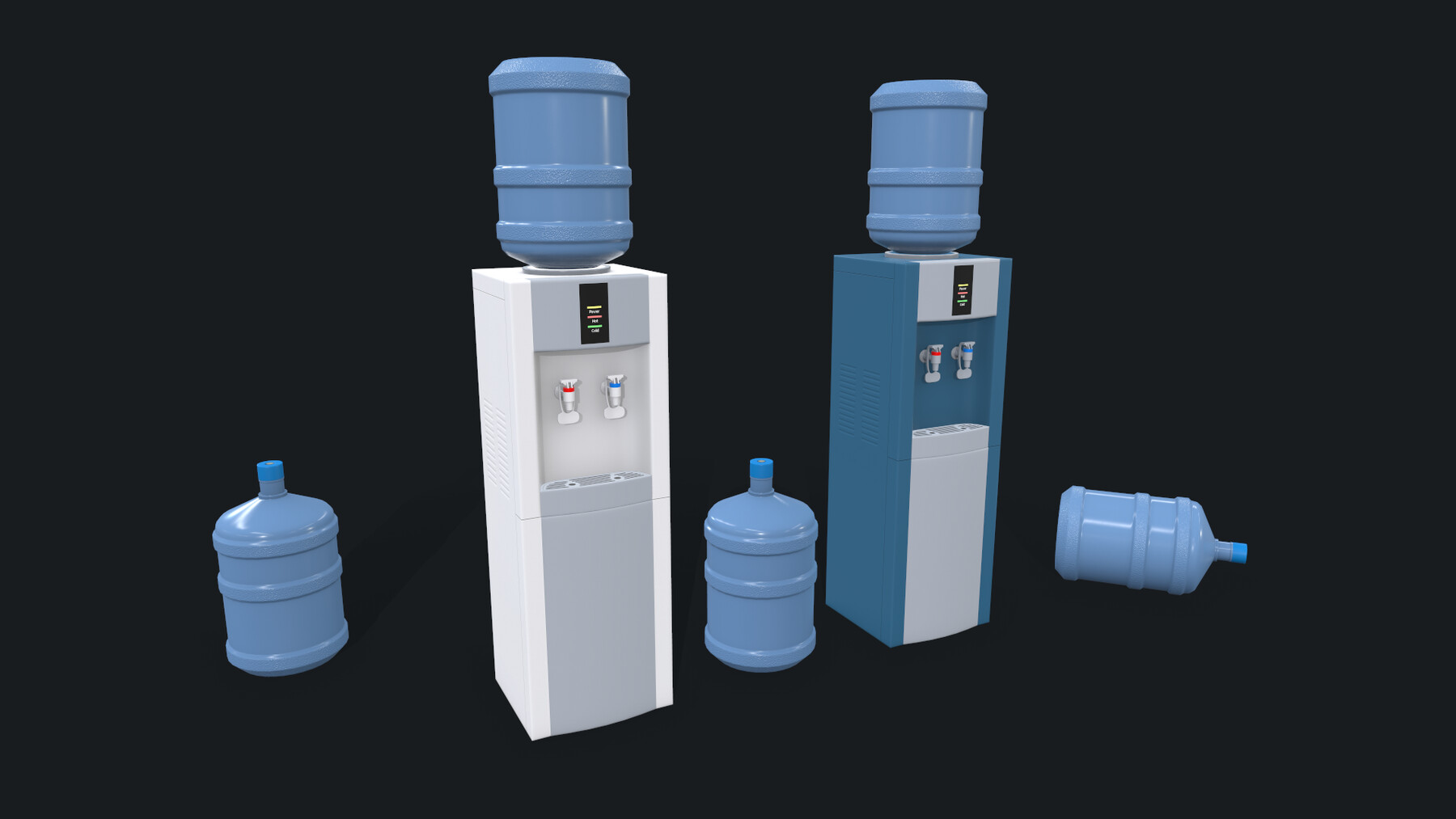 ArtStation Water Cooler Game Assets