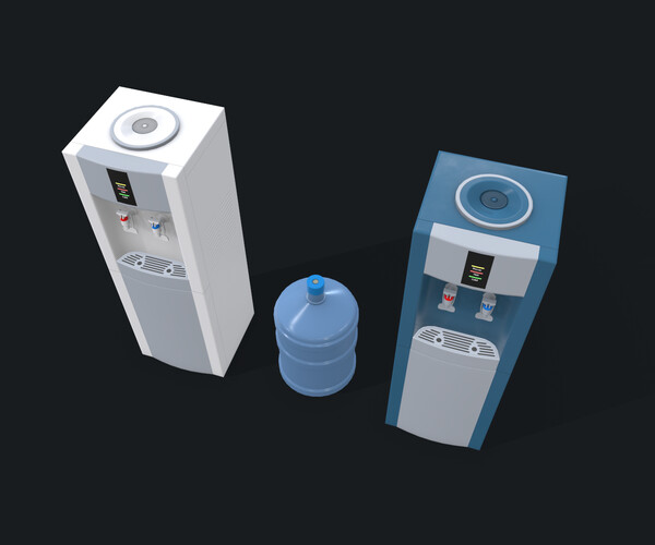 ArtStation Water Cooler Game Assets