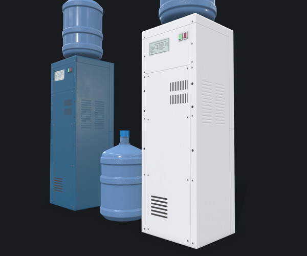 ArtStation Water Cooler Game Assets