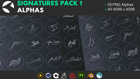 Signature Alphas Pack 1