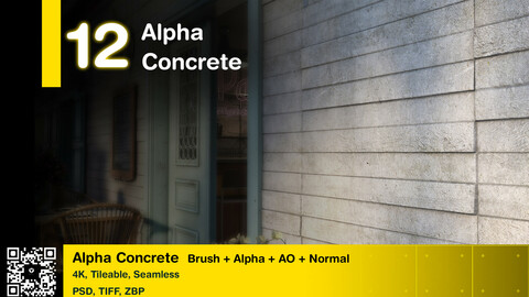 12 Alpha concrete
