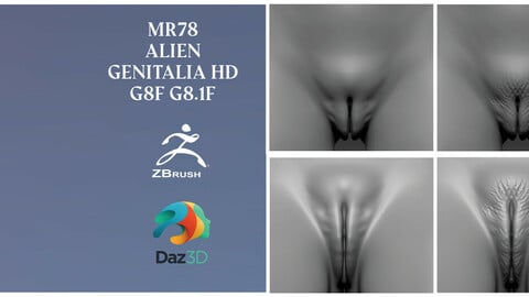MR78 Alien Genitalia HD for G8F and G8.1F