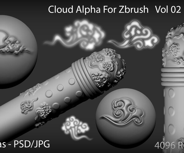 zbrush cloud alpha