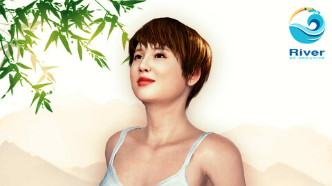 Asian Girl - 3D Model