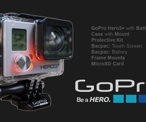 ArtStation - GoPro Hero 3 + Accessories | Resources