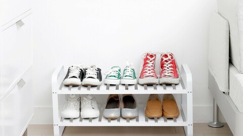 round shoe rack