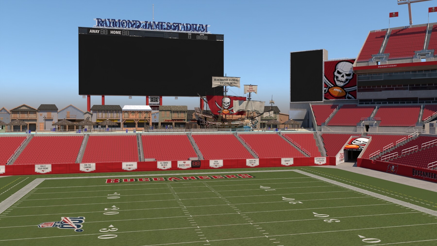 Step Inside: Raymond James Stadium - Home of the Tampa Bay Buccaneers