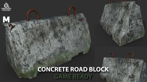 Concrete Roadblock