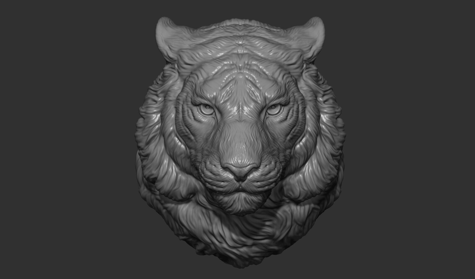 ArtStation - Tiger head pendant | Resources