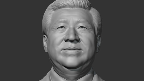 Xi Jinping 3D print model