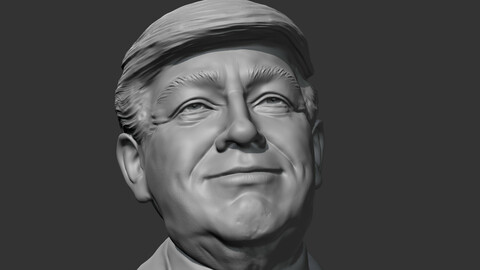 Donald Trump 3D print model