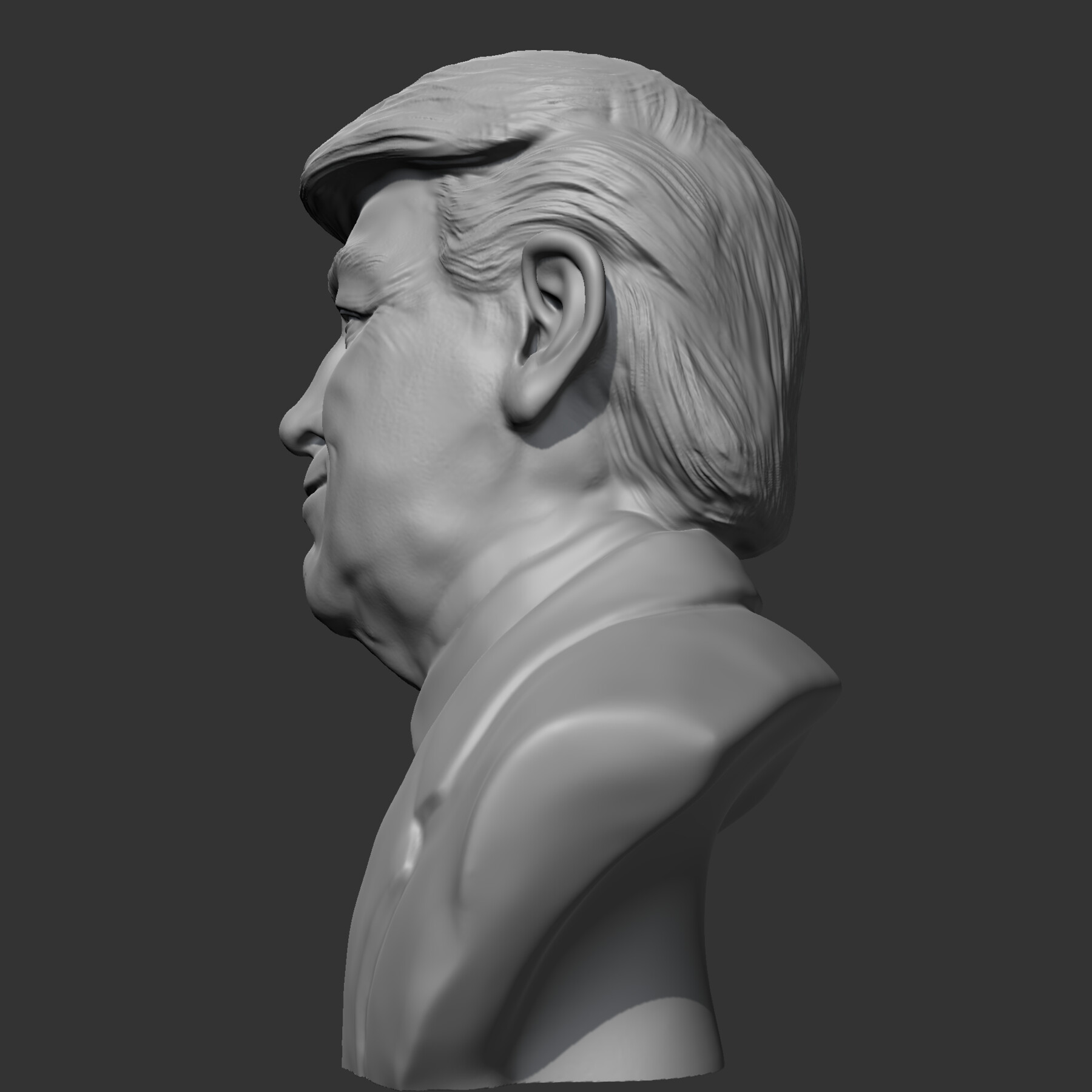 ArtStation - Donald Trump 3D print model | Resources