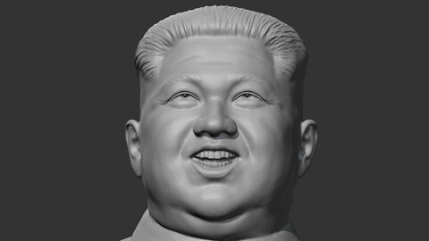 Kim Jong-un 3D print model